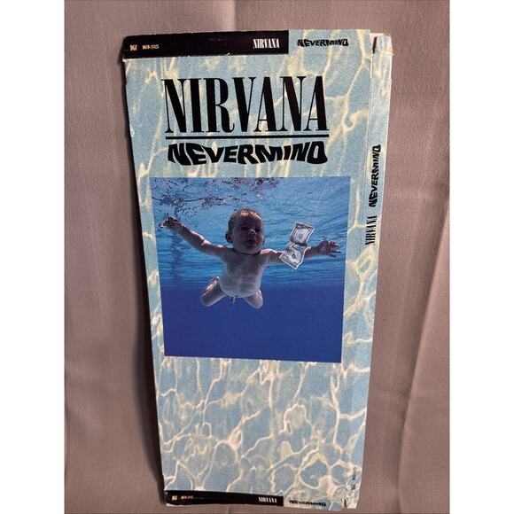 Nirvana Nevermind EMPTY *No Disc* CD Long Box ORIGINAL - Picture 1 of 5